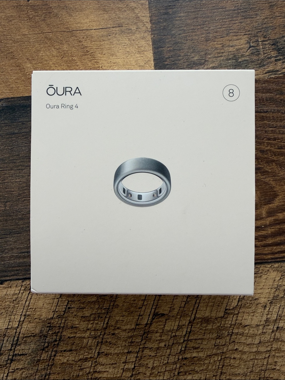 Oura Ring 4 - Brushed Silver